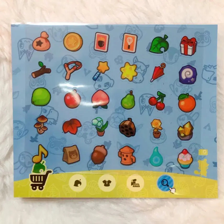 [BUNJANG] Animal Crossing Item Sticker Set / 모동숲 아이템 스티커