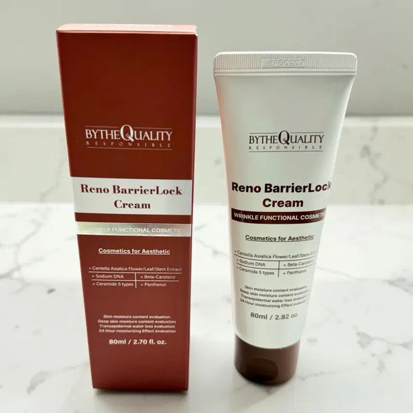 [BUNJANG] By The Quality Reno Barrier Lock Cream 80ml / 우체국당일발송 바이더퀄리티 리노 베리어락 크림 80ml 에스테틱 주름개선 탄력 크림