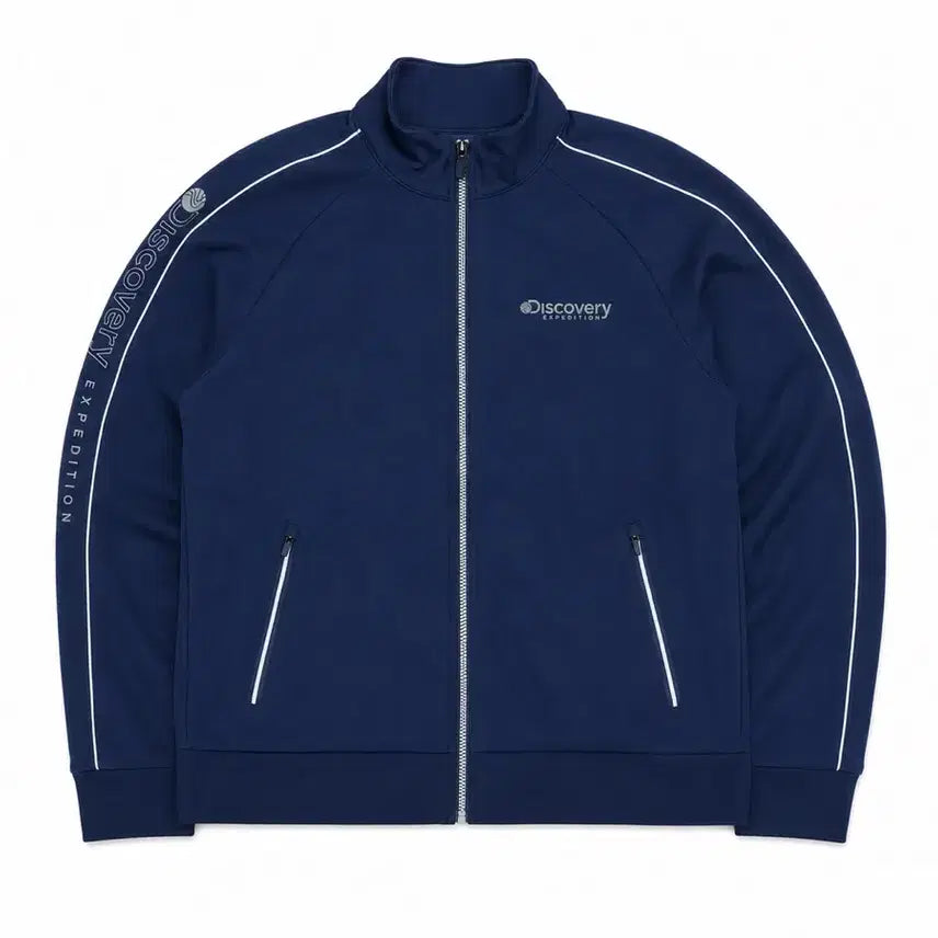[BUNJANG] Discovery Jersey Zip-Up Size L / 디스커버리 져지집업 L