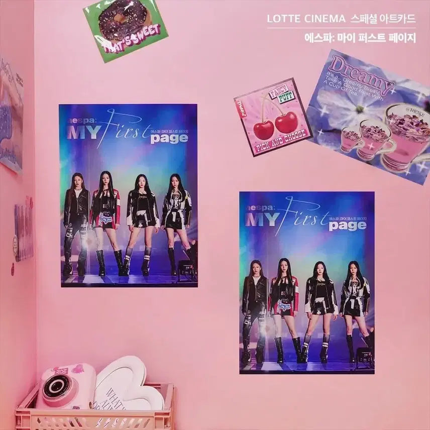 [BUNJANG] Aespa My First Page Art Card / [영화 굿즈] 에스파 마이퍼스트페이지 아트카드