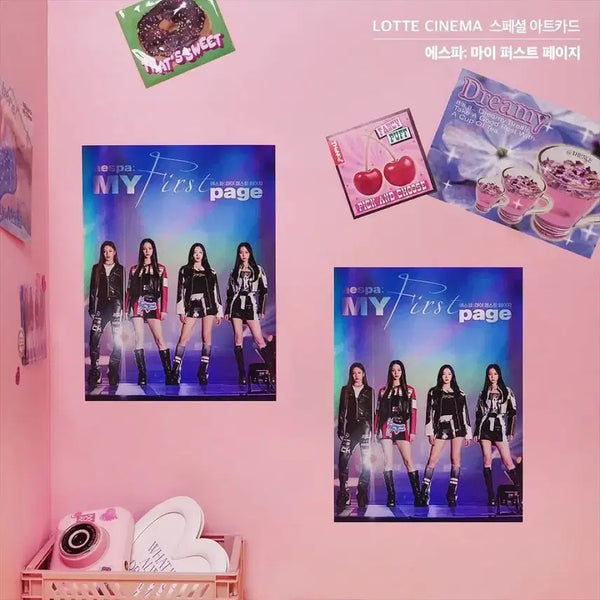 [BUNJANG] Aespa My First Page Art Card / [영화 굿즈] 에스파 마이퍼스트페이지 아트카드