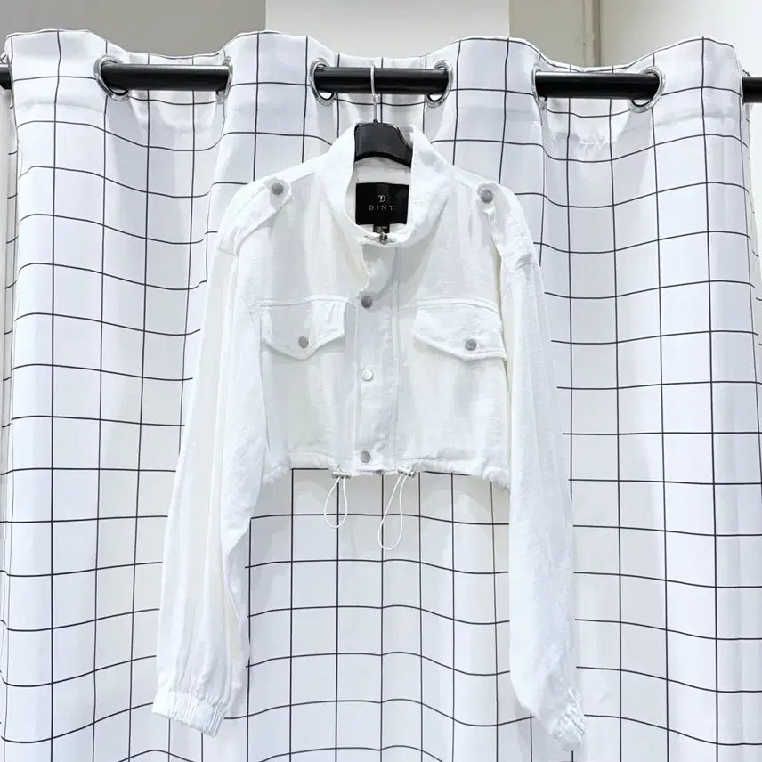 [BUNJANG] DINT Linen Oversized Crop Jacket / DINT 딘트 린넨 오버핏 크롭자켓