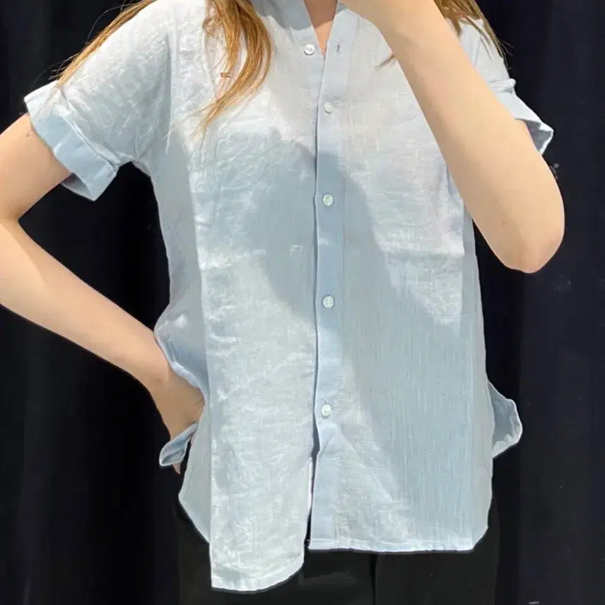 [BUNJANG] Tommy Hilfiger Linen Shirt / 타미힐피거 린넨 서츠