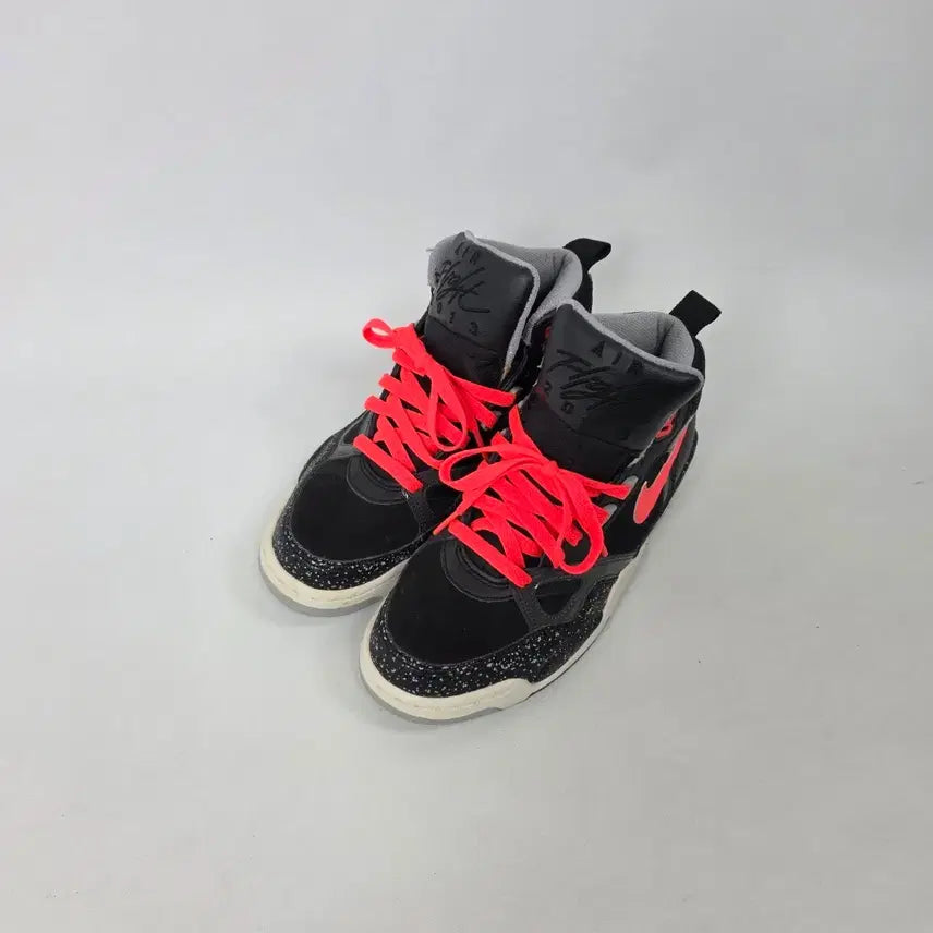 [BUNJANG] Nike Air Flight 13 Mid Black Hot Pink / 나이키 에어 플라이트 13 미드 블랙 핫핑크 250.ㅅ