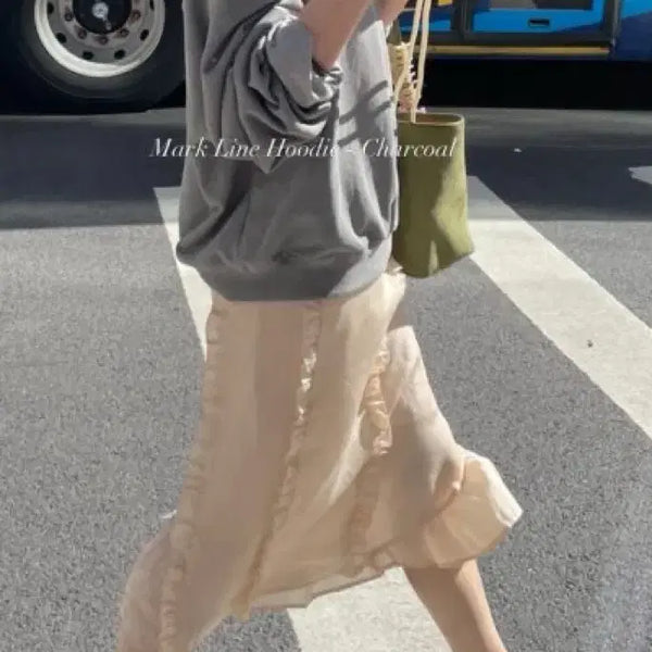 [BUNJANG] Ribbon Light Hanna Skirt / 리본빛 한나스커트