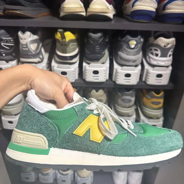 [BUNJANG] New Balance 990v1 Green Gold Sneakers / 뉴발란스990v1 그린골드