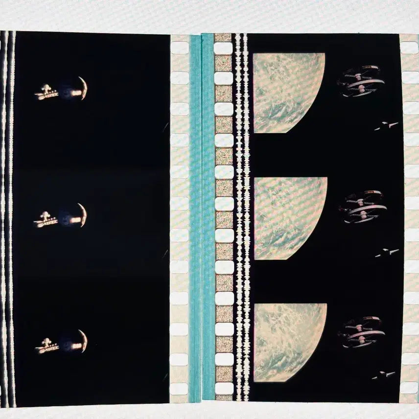 [BUNJANG] 2001: A Space Odyssey Film Cut Set (Stanley Kubrick) / 2001 스페이스 오디세이 필름컷 4매 / 영화 필름 / 스탠리 큐브릭