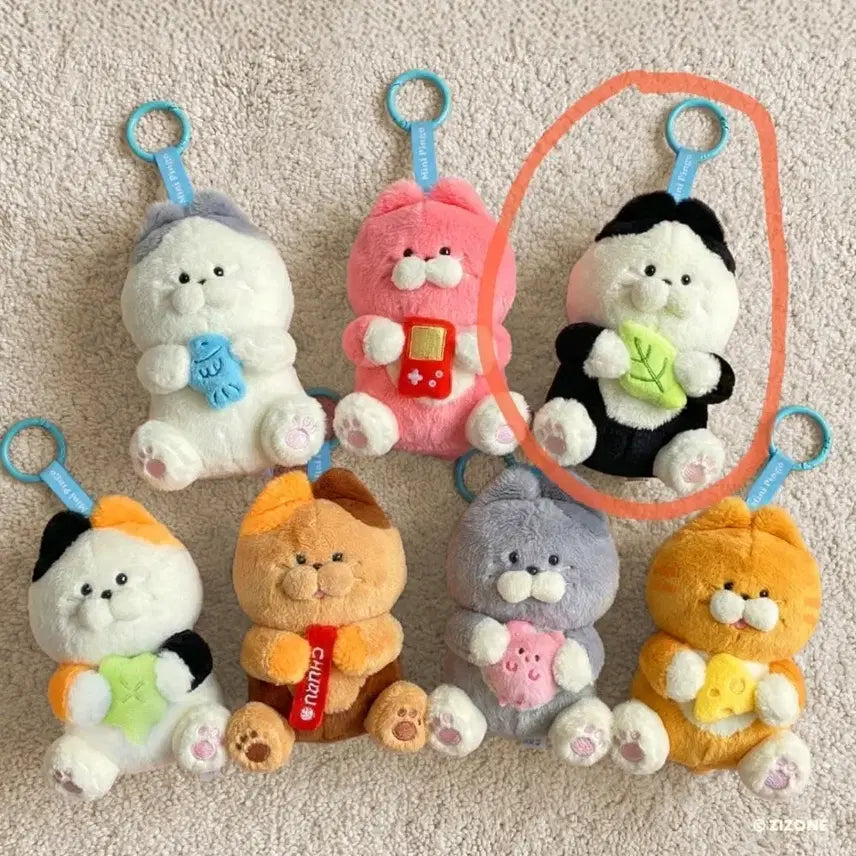 [BUNJANG] Mini Pingo Cat Keyring Blind Box / (미개봉) 미니핑고 고양이키링 블라인드 키링인형