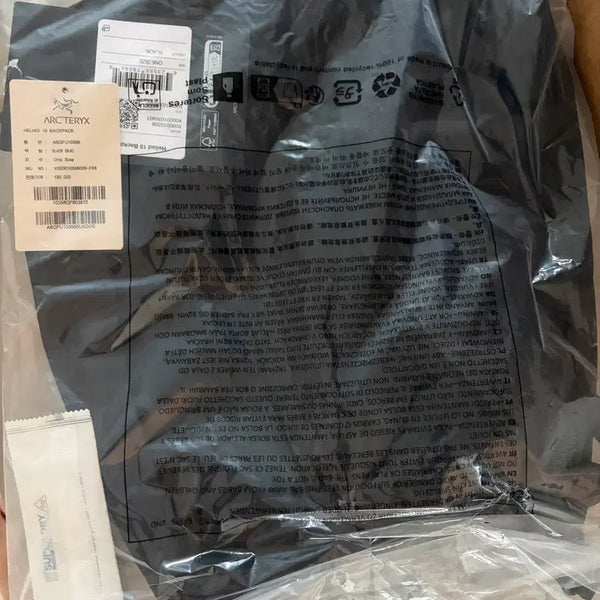 [BUNJANG] Arc'teryx Heliad 15 Backpack Black / 아크테릭스 헬리아드 15 백팩 블랙