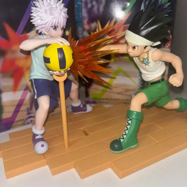 [BUNJANG] Hunter x Hunter Greed Island Gon & Killua Figure Bundle Set / 헌터헌터 그리드아일랜드 곤 키르아 피규어 일괄