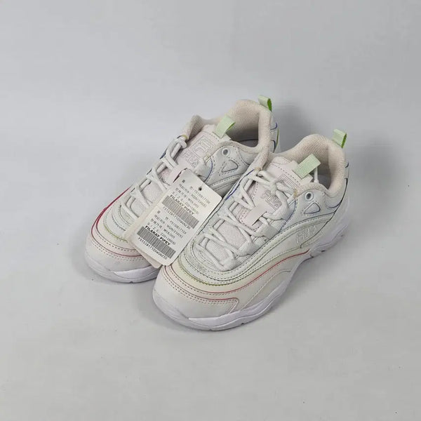 [BUNJANG] Fila Fileray Pipey White Sneakers 230 / 새상품 휠라 휠라레이 파이피 화이트 운동화 230.ㅅ