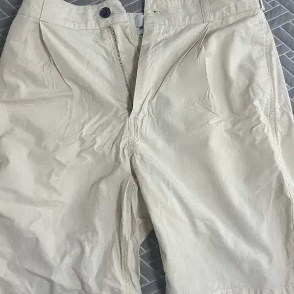 [BUNJANG] Node Archive Cotton Pants Beige / 노드아카이브 팬츠