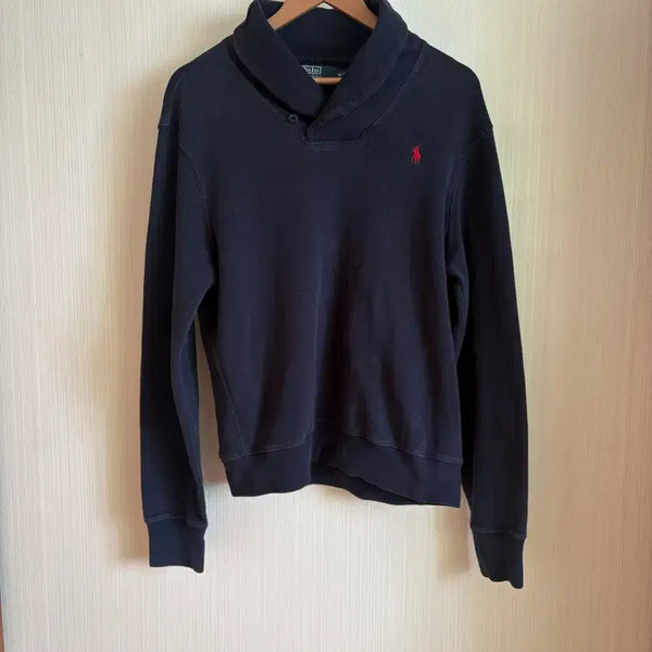 [BUNJANG] Polo Ralph Lauren Shawl Collar Sweatshirt / 폴로 랄프로렌 숄 칼라 맨투맨