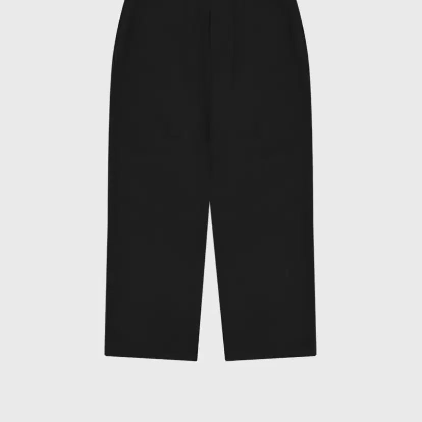 [BUNJANG] Juno P16 Virgin Wool Black Wide Slacks / 준느  P16 버진 울 블랙 와이드 슬랙스
