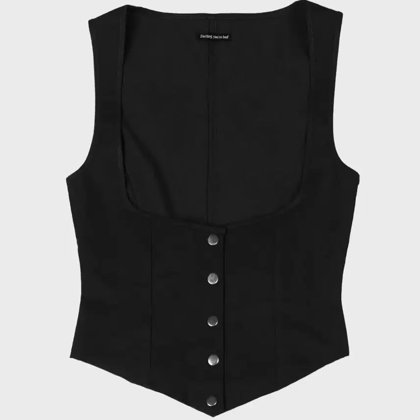 [BUNJANG] Three Times Back Corset Vest / 달링유어배드 백 코르셋 베스트 | 쓰리타임즈 마뗑킴 비앰프롬