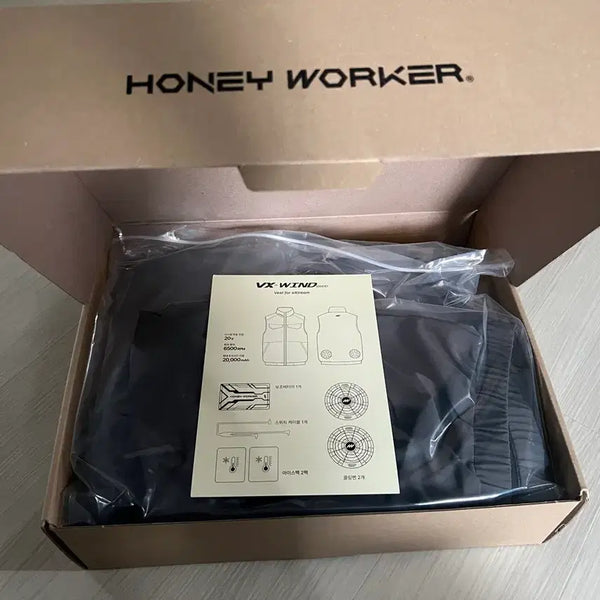 [BUNJANG] Honeywalker Cooling Vest VX-Wind 6500 / 허니워커 쿨링 조끼 vx-wind 6500