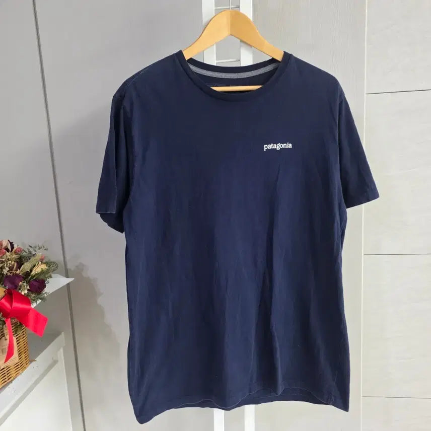 [BUNJANG] Patagonia Short Sleeve T-Shirt Navy / 파타고니아 반팔 티셔츠 네이비