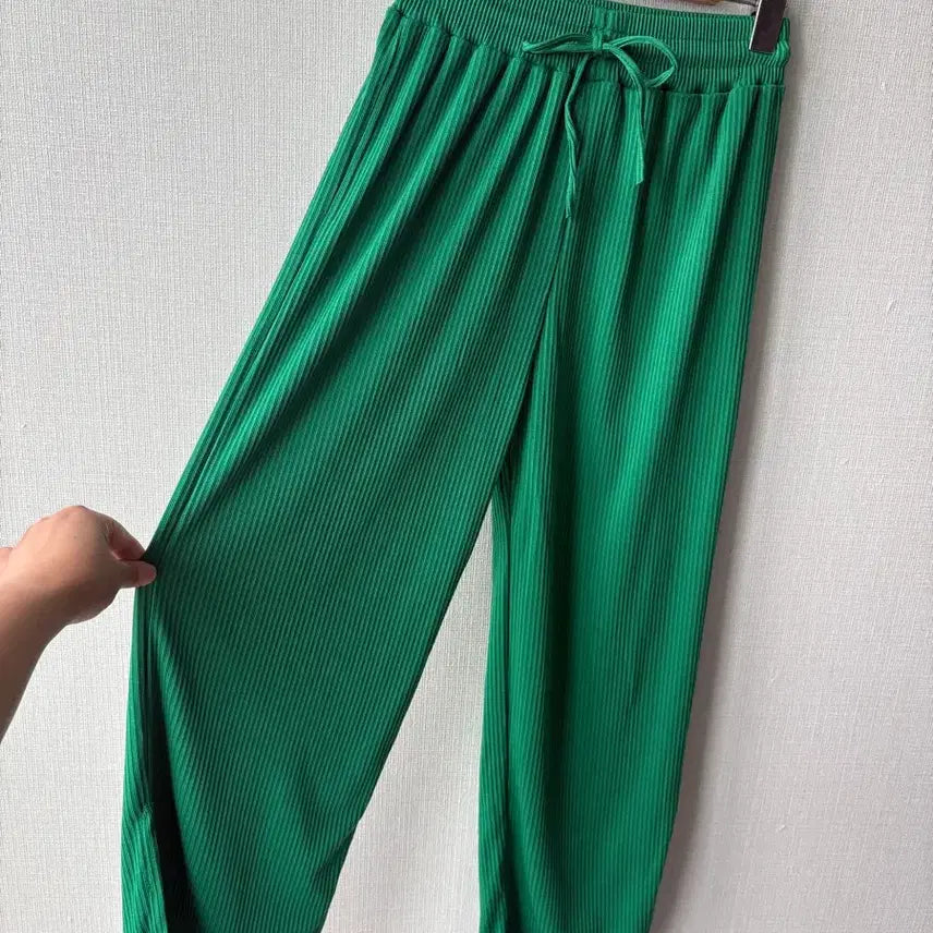 [BUNJANG] Women's Green Pants / 초록바지