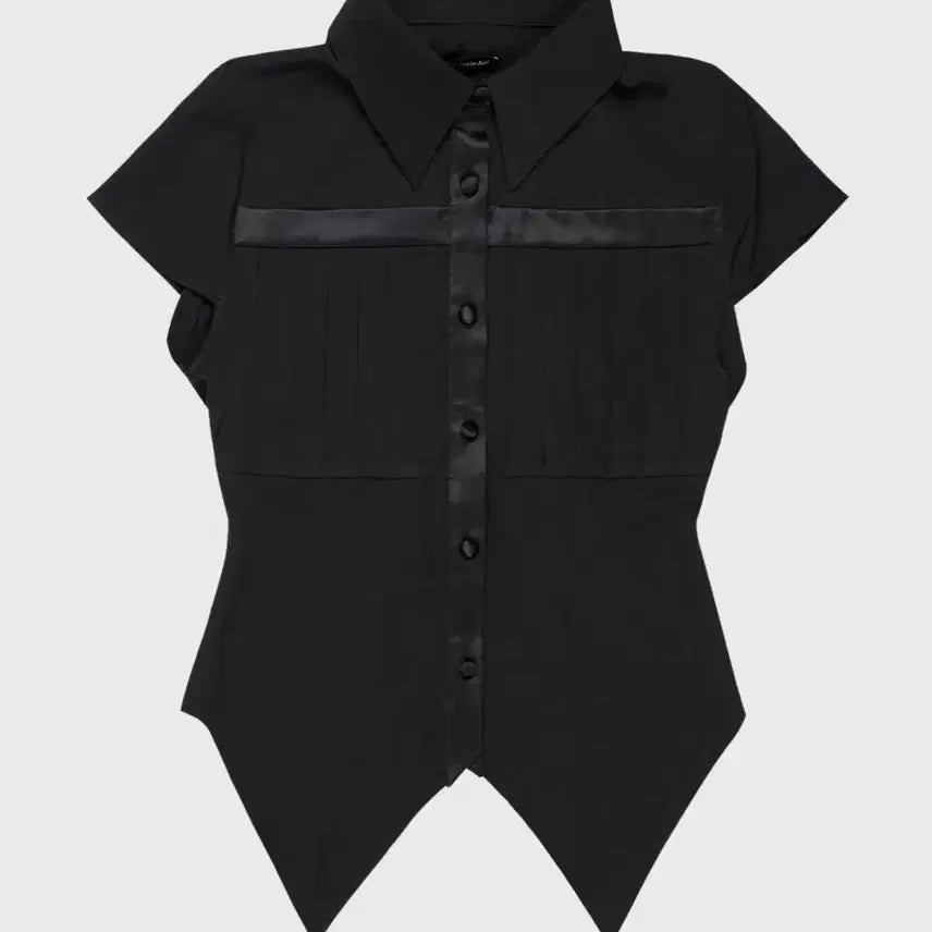 [BUNJANG] DARLING YOUR'S BAD Cross Shirt Black x THREE TIMES x MATINKIM x B.FROM / 달링유어배드 크로스 셔츠 블랙| 쓰리타임즈 마뗑킴 비앰프롬