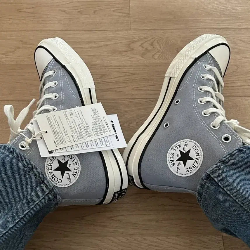 [BUNJANG] Converse Chuck Taylor All Star High Top Wolf Grey / 컨버스 척테일러 하이 울프그레이