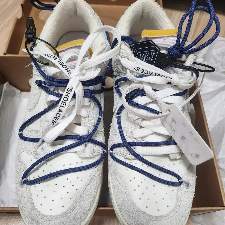 [BUNJANG] Nike Dunk Low Off-White (2018) - Men's US 9.5 / 나이키 덩크 로우 오프화이트 18 275