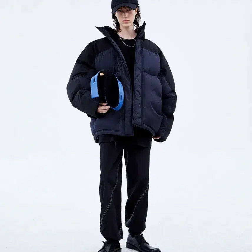 [BUNJANG] Ader Error Clinton Down Jacket Noir (Used) / [A1] 아더에러 clinton down jacket noir 중고