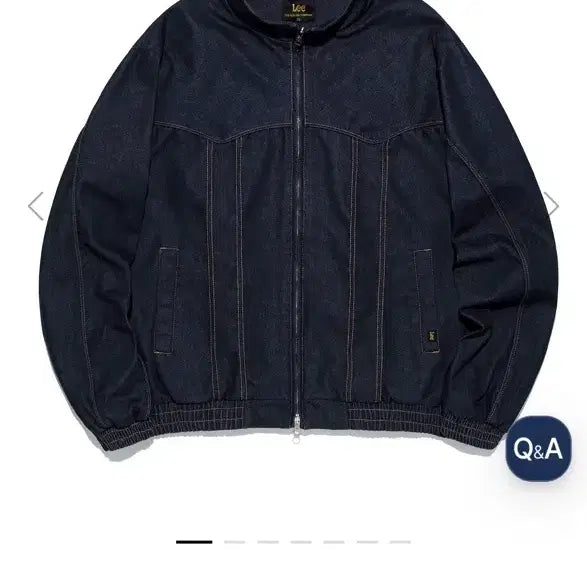 [BUNJANG] Lee Indigo Dark Western Blouson Jumper (M) / 웨스턴 블루종 점퍼 인디고 다크