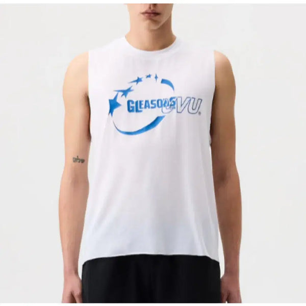 [BUNJANG] UVU Cleeson Gym Performance Cut-Off T-Shirt / UVU 클리슨 짐 퍼포먼스 컷오프 화이트