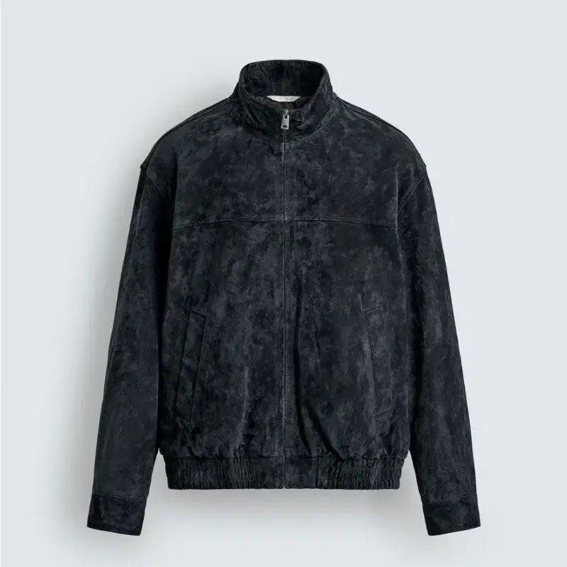 [BUNJANG] Zara Real Suede Leather Jacket (L) / 자라 리얼 스웨이드 레더 자켓 L