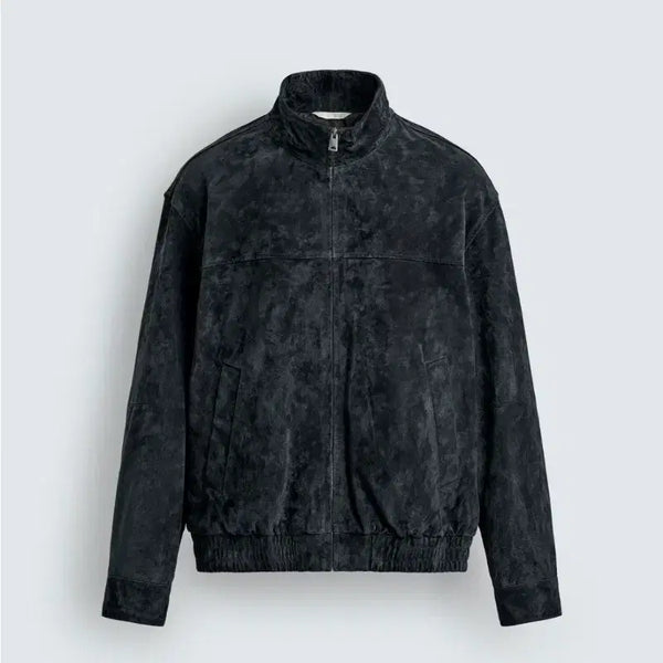 [BUNJANG] Zara Real Suede Leather Jacket (L) / 자라 리얼 스웨이드 레더 자켓 L