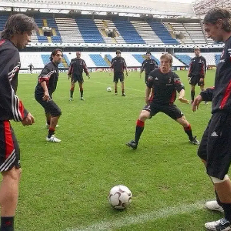[BUNJANG] AC Milan 2003/2004 Training Jersey / 03/04 AC밀란 트레이닝 져지