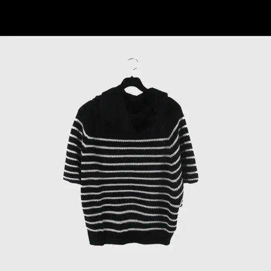 [BUNJANG] Striped Short Sleeve Knit - Amekaji Style / 단가라 반팔 니트  / 아메카지룩