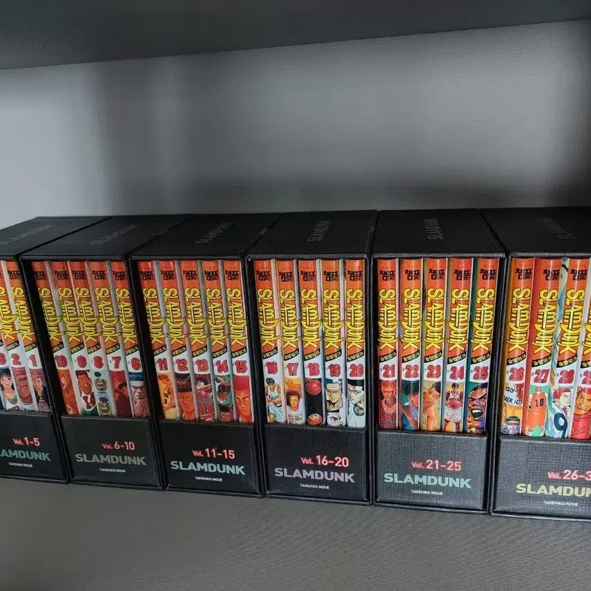 [BUNJANG] Slam Dunk Complete Manga Box Set / 슬램덩크 만화책 박스판 전권, 상태 좋습니다