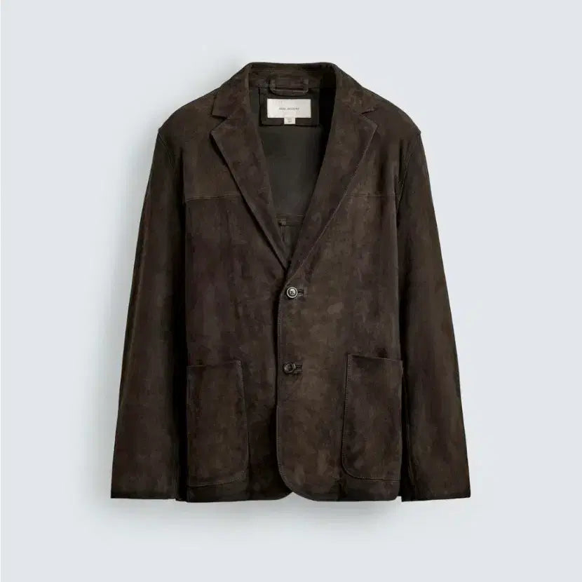 [BUNJANG] Zara Origin Goatskin Suede Jacket / 자라 오리진 염소가죽 스웨이드 자켓 S