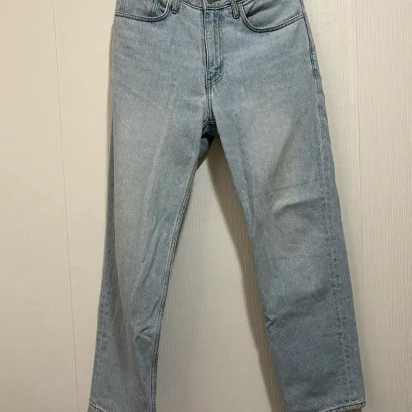 [BUNJANG] Steady. Everywear Regular Straight Denim Pants Light Blue / 1) 스테디에브리웨어 레귤러 스트레이트 데님 팬츠 라이트블루