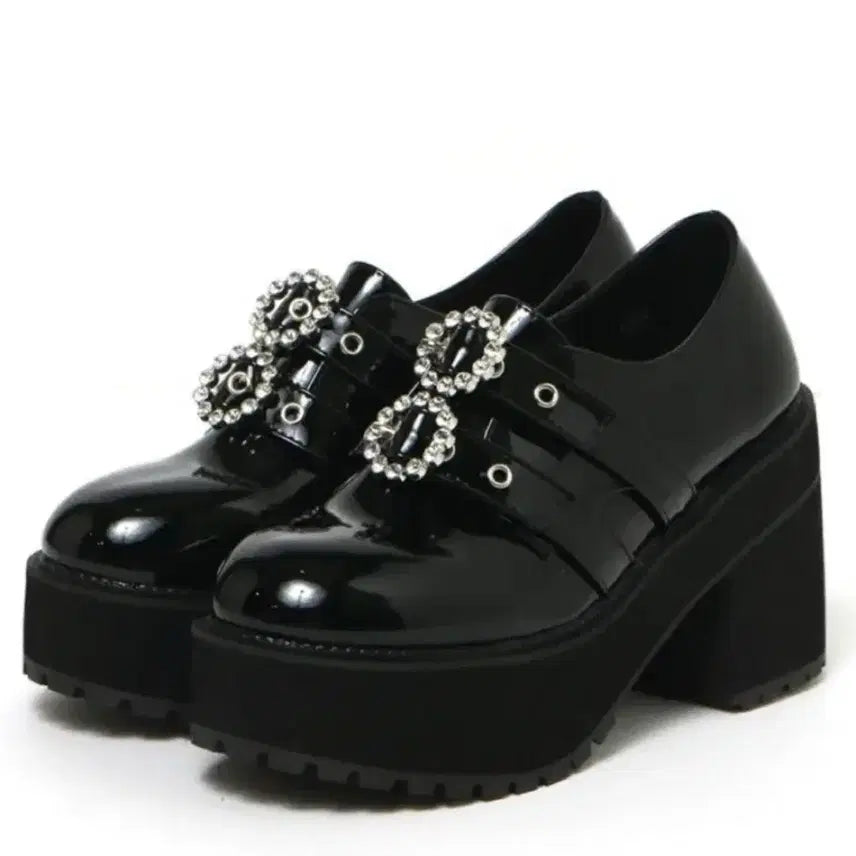 [BUNJANG] Bubbles Platform Wedge Shoes (Size 37, 9.5cm Heel) / 버블즈 통굽 9.5cm 37사이즈