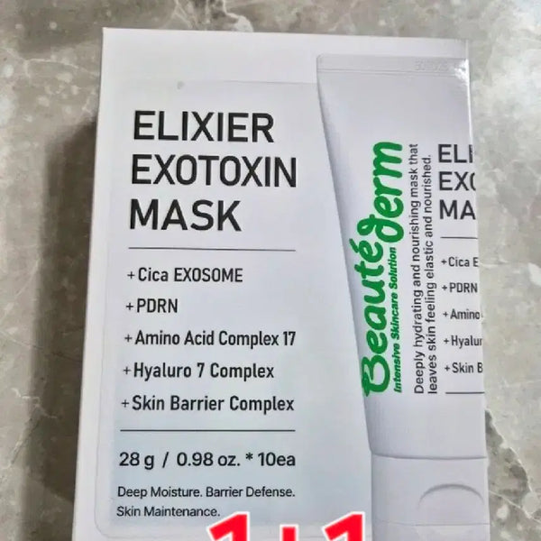 [BUNJANG] Beautederm Exotosin Mask (10 Masks x 2) / 샘플랜덤증정/무료배송] 보떼덤 엑소토신 마스크 1 +1(총20장)