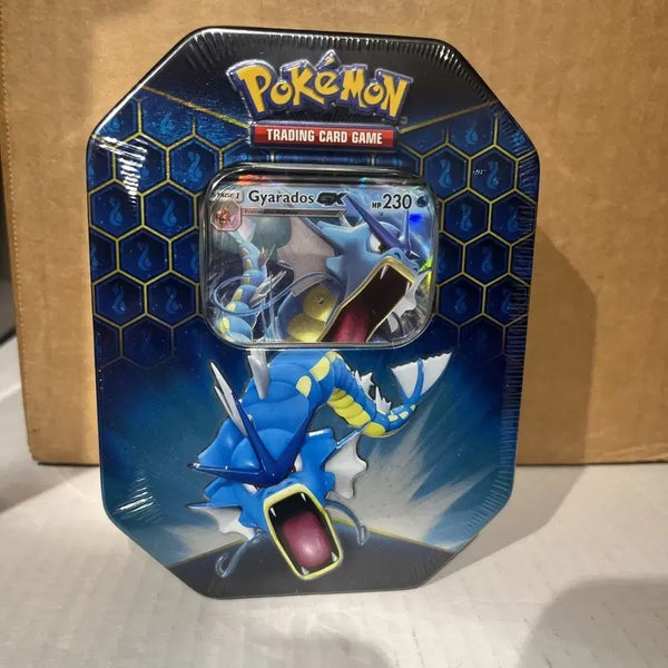 [BUNJANG] Pokemon Cards Hidden Fates North America Edition Gyarados Tin (Sealed) / 포켓몬 카드 히든 페이츠 북미판 갸라도스 틴 미개봉 팝니다