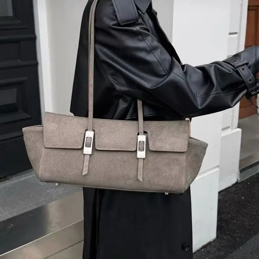 [BUNJANG] Genuine Leather Shoulder Bag 4 Colors / <새상품> 천연 가죽 숄더백 4color