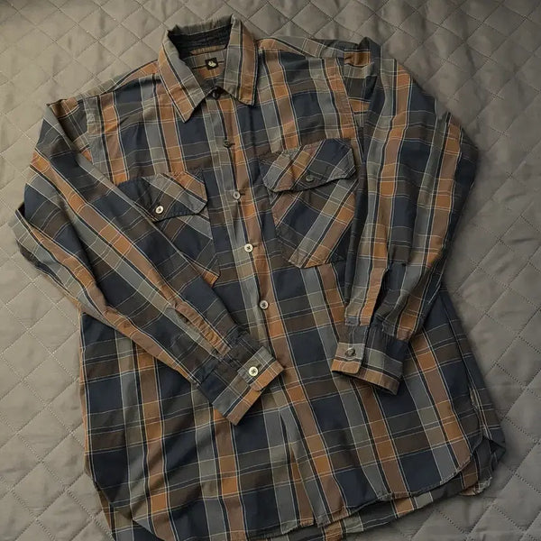 [BUNJANG] Kaptain Sunshine x BEAMS PLUS Checkered Shirt / 캡틴선샤인x빔즈플러스 체크셔츠  36