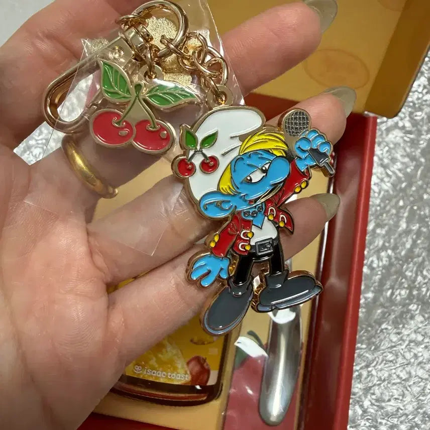 [BUNJANG] SEVENTEEN S.Coups Isaac Toast Collaboration Keychain / 세븐틴 이삭토스트 에스쿱스키링+사과잼