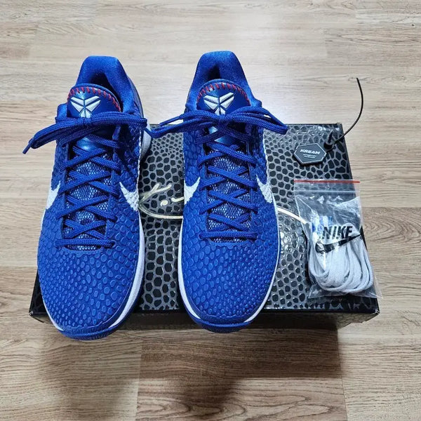 [BUNJANG] Nike Kobe 6 Protro Lakers Basketball Shoes / [260] 나이키 농구화 코비 6 프로트로 다저스