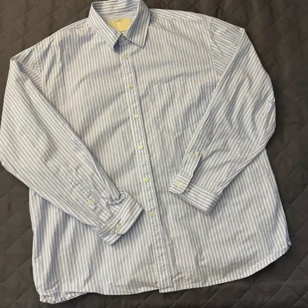 [BUNJANG] Pottery Comfort Shirt Sax2 Size 1 / 포터리 컴포트셔츠 sax2   1사이즈