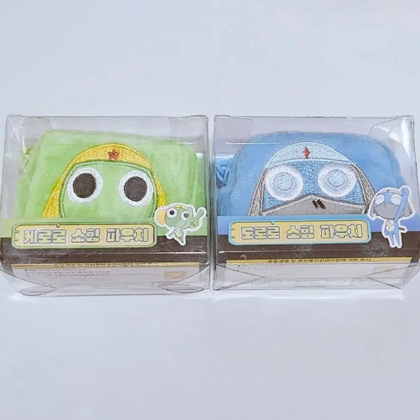 [BUNJANG] Keroro Sergeant Frog Mini Pouch Bundle Set (Keroro, Dororo) Sealed / [미개봉] 개구리 중사 케로로 소형 파우치 일괄 (케로로, 도로로)