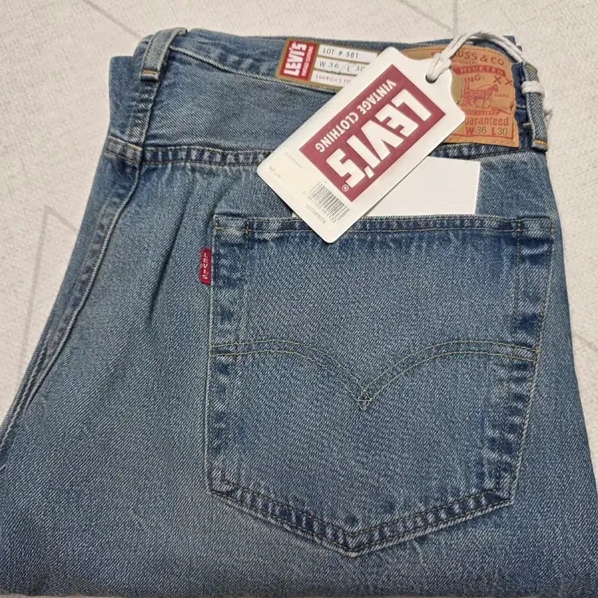 [BUNJANG] Levi's LVC 55501 Black Jack Jeans 36/30 / 리바이스 LVC 55501 블랙잭 36-30