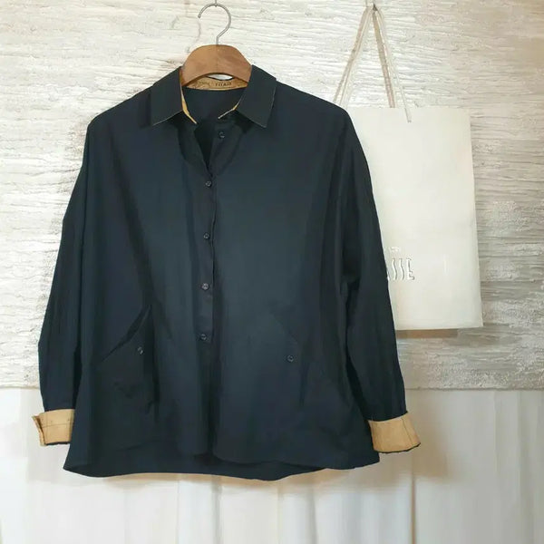 [BUNJANG] Ticlasse Oversized Spring/Autumn Jacket / (66~77)프리마 클라쎄  세계지도 오버핏 간절기자켓
