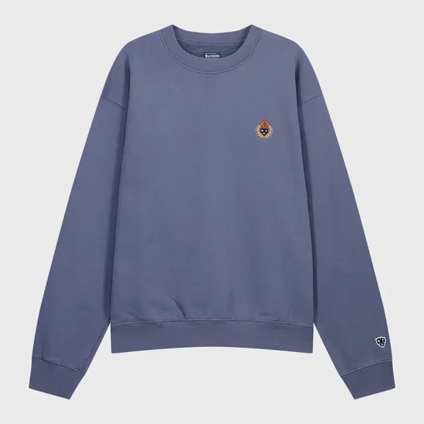 [BUNJANG] Heritageplus Washed 331 Crewneck Navy / 헤리티지플로스 워시드 331 크루넥 네이비