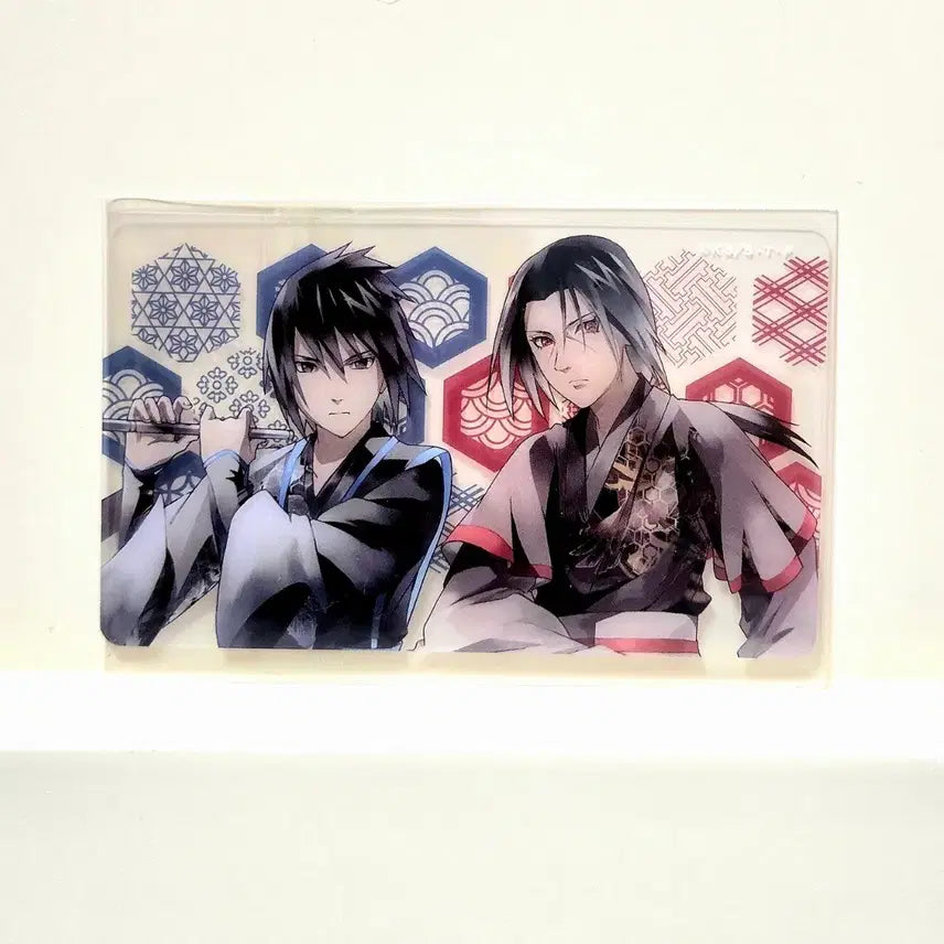 [BUNJANG] Naruto Sasuke Itachi Brothers Clear Card / 나루토 사스케 이타치 형제 클리어 카드 굿즈