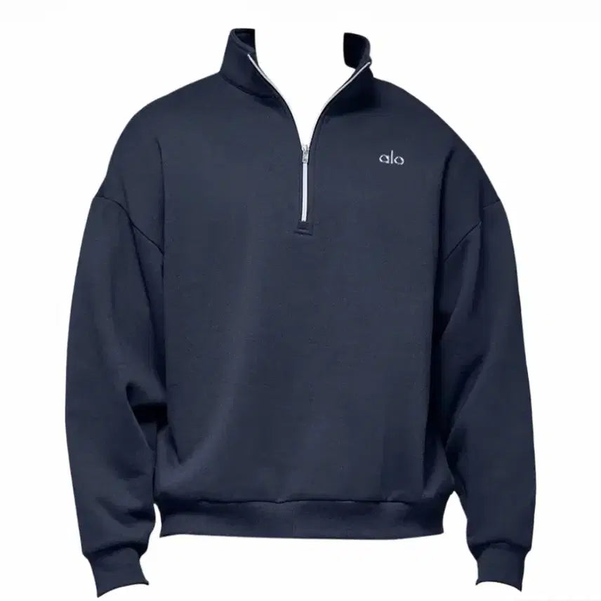 [BUNJANG] Alo Yoga Brushed Half-Zip Pullover / 알로 요가 기모 반집업 미착용