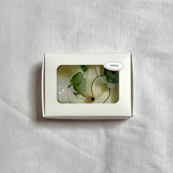 [BUNJANG] Summer Garden (여름정원) String Bookmark - Serenity and Peace - Soft Green - Diary 6-Hole M5 / 여름정원님 끈갈피 고요와 평화 양도합니다 연록 다이어리 6공 m5